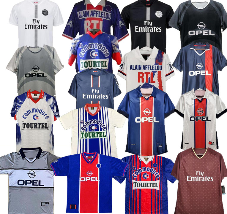 OKOCHA Retro SOCCER JERSEY 93 94 95 96 13 14 LEROY ADAILTON Beckham 98 99 00 01 02 03 90 92 classic RAI ANELKA Ibrahimovic camisas de futebol RONALDINHO SIMONE PSGS, Blue
OKOCHA Retro SOCCER JERSEY 93 94 95 96 13 14 LEROY ADAILTON Beckham 98 99 00 01 02 03 90 92 classic RAI ANELKA Ibrahimovic camisas de futebol RONALDINHO SIMONE PSGS, Blue