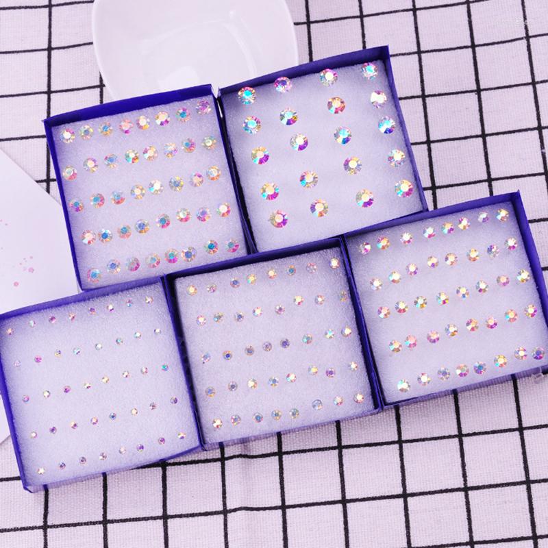 Stud Earrings 10/20 Pairs/Set Fashion Crystal Plastic Antiallergic Ear Studs 2-6mm For Women Dainty Color Rhinestones Set Jewelry
Stud Earrings 10/20 Pairs/Set Fashion Crystal Plastic Antiallergic Ear Studs 2-6mm For Women Dainty Color Rhinestones Set Jewelry