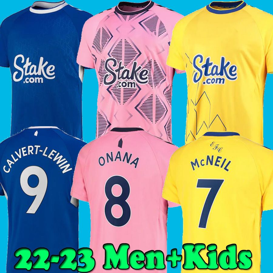 21 22 Everton Soccer Jerseys Calvert-Lewin SIGURDSSON ALLAN DOUCOURE KEANE Football Shirt goalkeeper 2021 2022 ANDRE GOMES RICHARLISON Men Kids Kit uniform, 22 23 3rd + patch
21 22 Everton Soccer Jerseys Calvert-Lewin SIGURDSSON ALLAN DOUCOURE KEANE Football Shirt goalkeeper 2021 2022 ANDRE GOMES RICHARLISON Men Kids Kit uniform, 22 23 3rd + patch