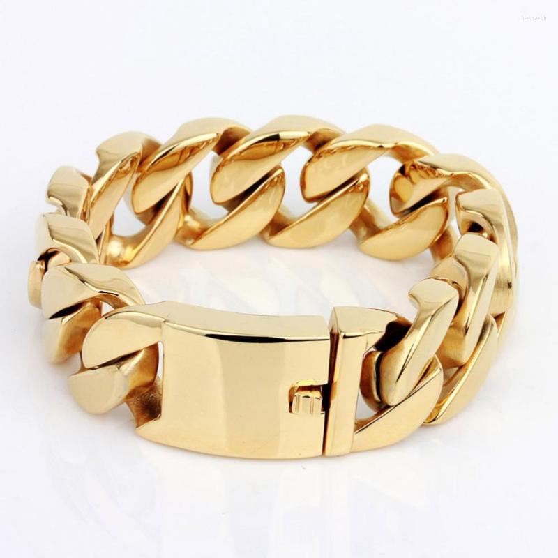Link Bracelets Arabic Gold Bracelet Jewelry 316L Stainless Steel Mens Design Punk Rock Style Filled For Man
Link Bracelets Arabic Gold Bracelet Jewelry 316L Stainless Steel Mens Design Punk Rock Style Filled For Man