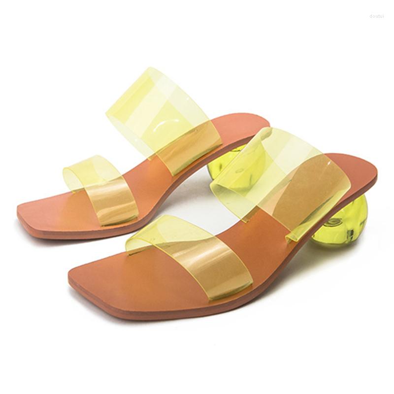 Dress Shoes Summer Clear PVC Square Toe Ladies Transparent Crystal Round Ball Heel Slippers Women Leopard Grain Jelly Sandals, Green
Dress Shoes Summer Clear PVC Square Toe Ladies Transparent Crystal Round Ball Heel Slippers Women Leopard Grain Jelly Sandals, Green