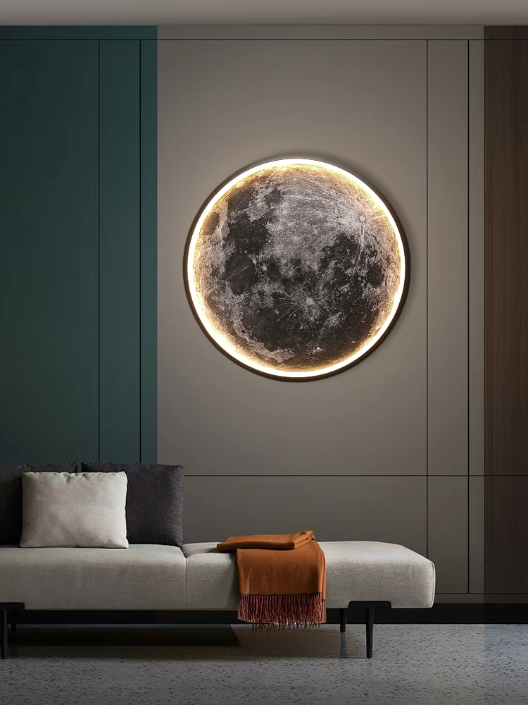 Modern LED Wall Lamp Moon Indoor Lighting For Bedroom Hall Room HOME Decor Fixture Lights Lusters Lamps