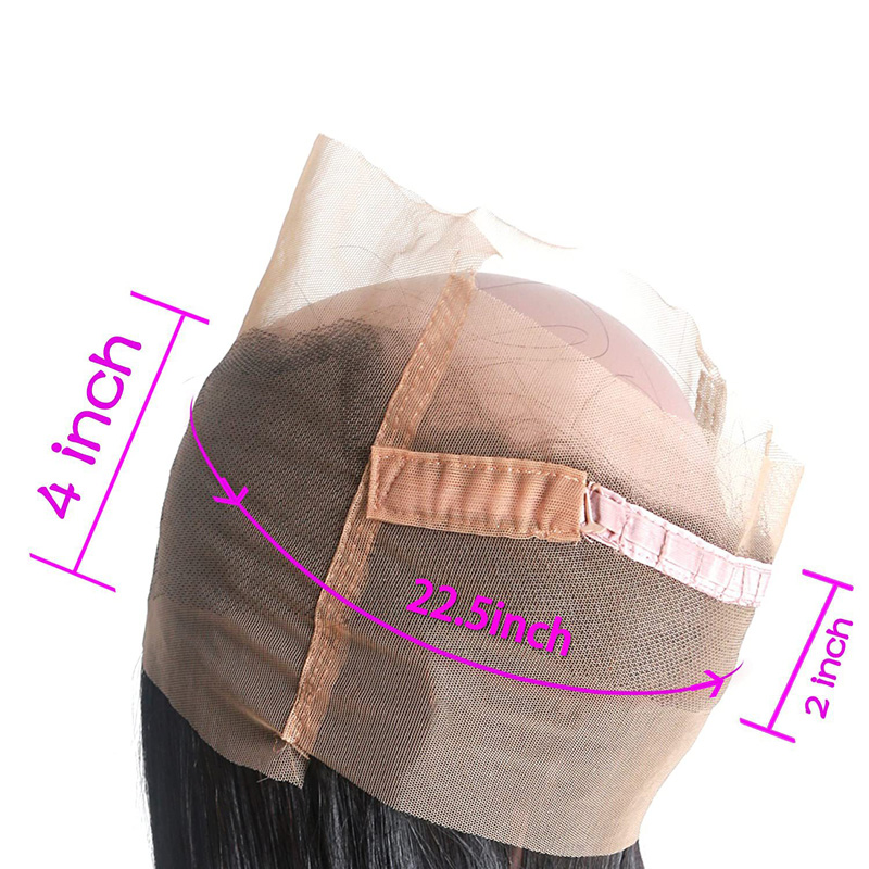 Yirubeauty 360 Lace Frontal With Baby Hair Body Wave Brazilian Malaysian 100% Human Hair Pre Plucked Natural Color Black