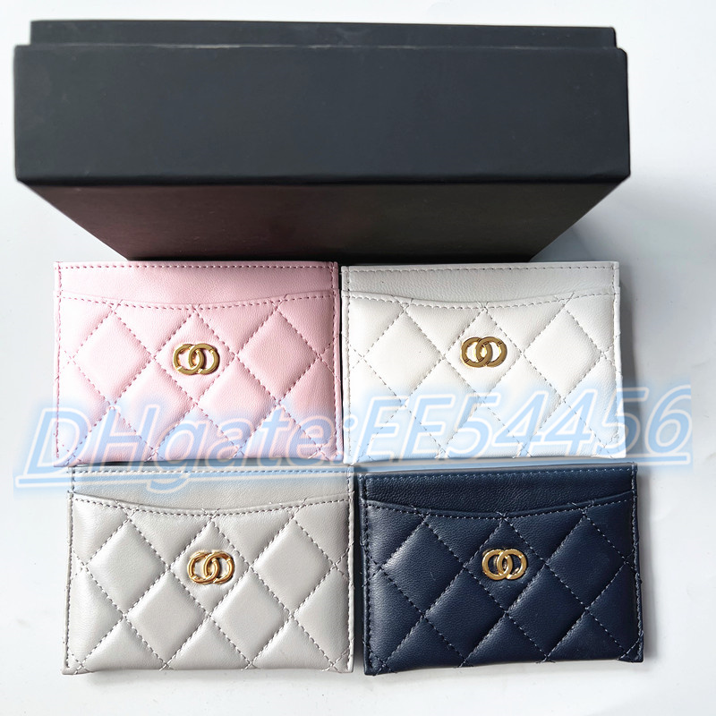 Designer purses wallets card holder channel with original box Womens coin purse mens wallet caviar brand lambskin cardholder Leather luxury key pouch serial number, Black ball pattern
Designer purses wallets card holder channel with original box Womens coin purse mens wallet caviar brand lambskin cardholder Leather luxury key pouch serial number, Black ball pattern