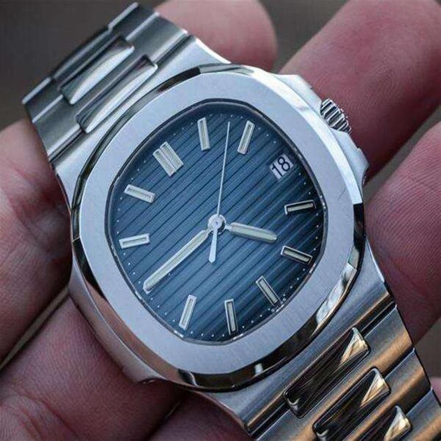 Top Nautilus Watch Men Automatic Luxury Watches 5711 Silver Strap Blue Stainless Mens Mechanical Orologio di Lusso Wristwatch Date248W, Navy blue
Top Nautilus Watch Men Automatic Luxury Watches 5711 Silver Strap Blue Stainless Mens Mechanical Orologio di Lusso Wristwatch Date248W, Navy blue