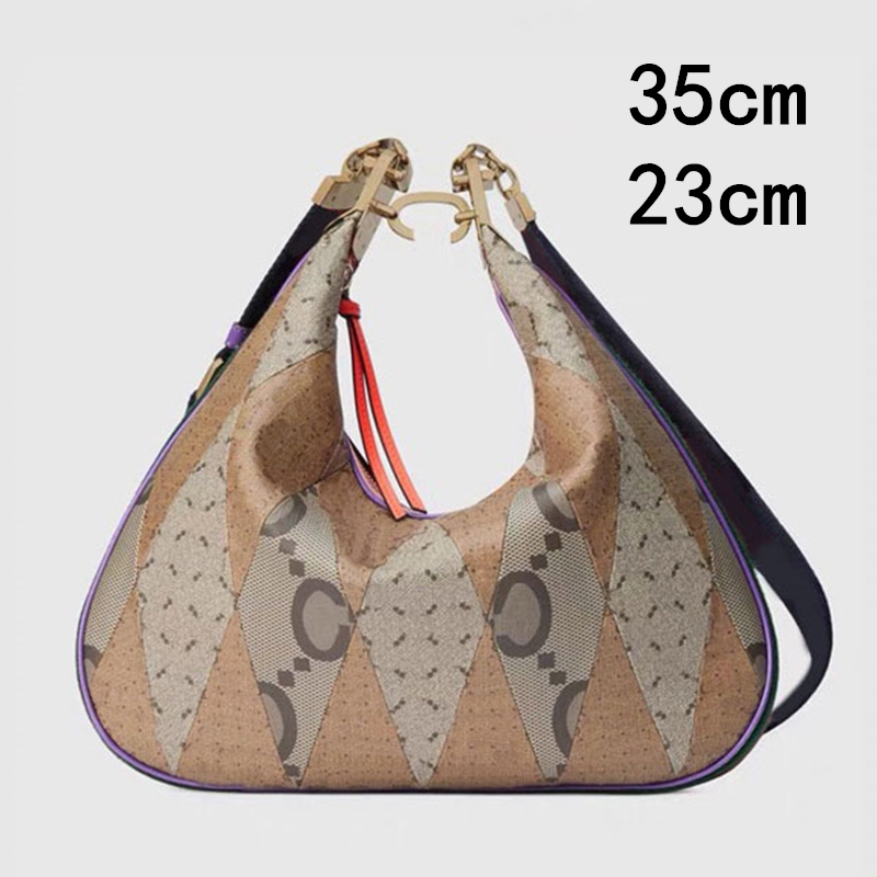 Attache Canvas Handbag Half Moon Shoulder Bag Crossbody Bags Axillary Wrist Bag Cowhide Leather Tote Classic Nylon Strap Hardware Parts Printed Diamond Lattice, Gift box (not sold separately)
Attache Canvas Handbag Half Moon Shoulder Bag Crossbody Bags Axillary Wrist Bag Cowhide Leather Tote Classic Nylon Strap Hardware Parts Printed Diamond Lattice, Gift box (not sold separately)