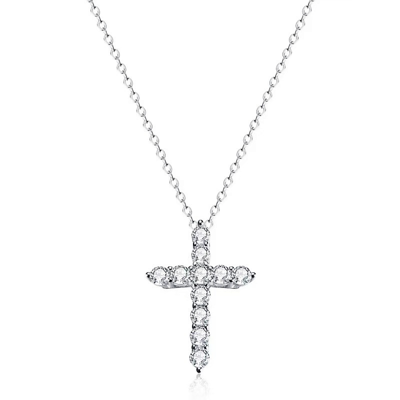 7a fashion designer womens necklace luxury crystal cross pendant 925 sterling silver aaaaa girl valentines day christmas gift with box
7a fashion designer womens necklace luxury crystal cross pendant 925 sterling silver aaaaa girl valentines day christmas gift with box