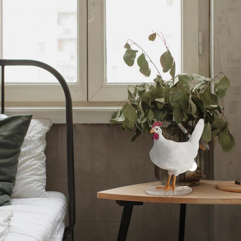 Decorative Objects Figurines Chick Night Light Ornaments Taxidermy Chicken Eggs Lamp Creative Light Home Decor "hens Lay Eggs"easter Decorat