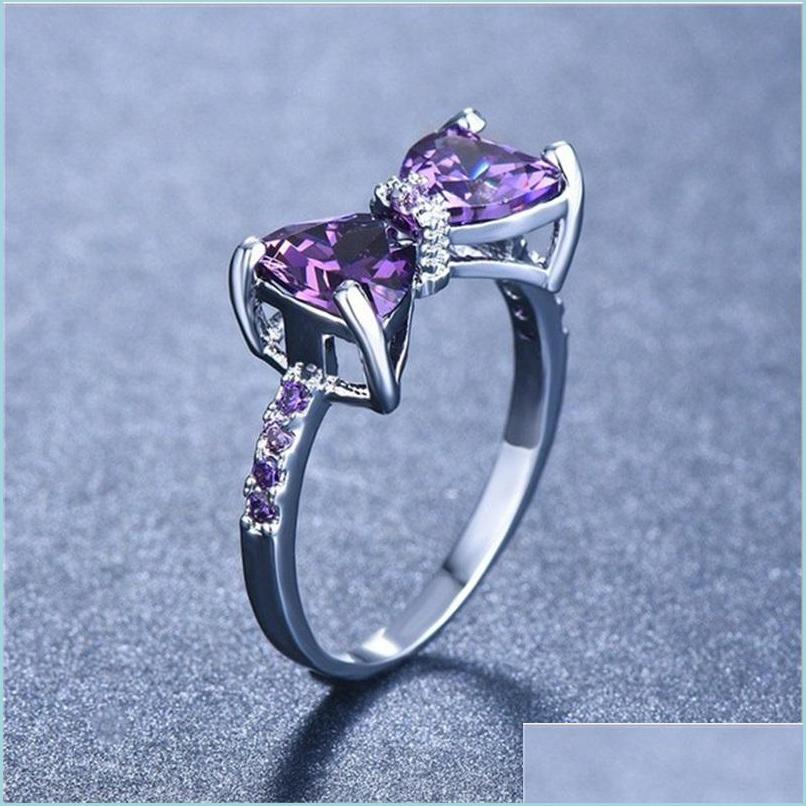 Band Rings Sier Color Purple Bow Ring For Women Cute Cubic Zirconia Rings Fashion Jewelry Gift C3 Drop Delivery 2021 Dhseller2010 Dhpbb
Band Rings Sier Color Purple Bow Ring For Women Cute Cubic Zirconia Rings Fashion Jewelry Gift C3 Drop Delivery 2021 Dhseller2010 Dhpbb