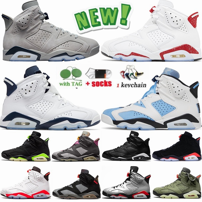 6 6S Basketball Shoes Georgetown Grey UNC Home Red Oreo Tech Midnight Navy Maroon Carmine British Khaki Electric Green Mens Sport Sneaker Man Designer Trainer, Shoesbox 
6 6S Basketball Shoes Georgetown Grey UNC Home Red Oreo Tech Midnight Navy Maroon Carmine British Khaki Electric Green Mens Sport Sneaker Man Designer Trainer, Shoesbox
