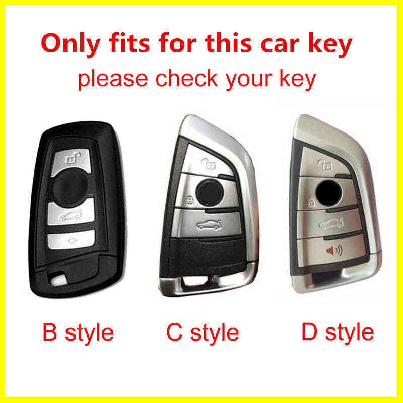 Fashion ABS bon fiber Car Remote Key Case Cover For BMW 1 2 3 4 5 6 7 Series X1 X3 X4 X5 X6 F30 F34 F10 F07 F20 G30 F15 F16 0919