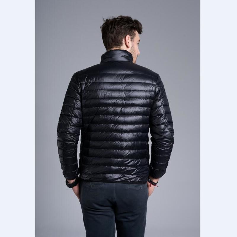 Men's Down Parkas Jacket Men Casual Spring Autumn Winter Stand Collar Fashion Warm Coat Mens Ultra Light Thin White Duck Jackets 4Xl 220919