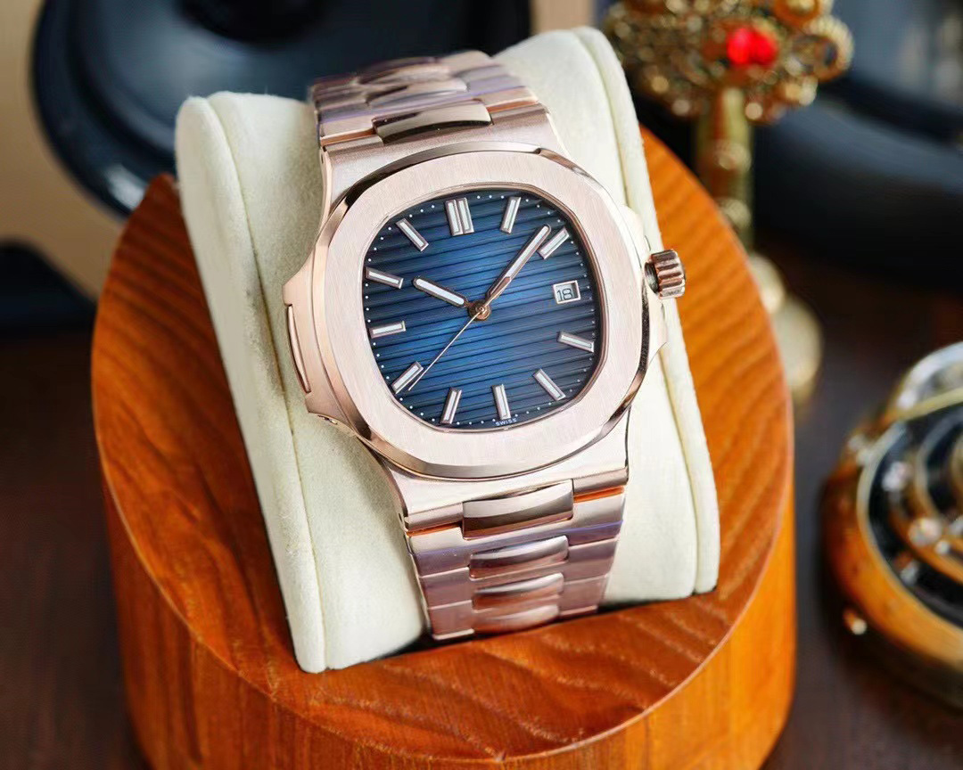 Designer Watches Men's Luxury Factory Classics Movement Watch 5711 Square Sporty Automatic High gold Quality 40mm top Steel nautilus PP Wristwatch Geneva Auto Date, Carton
Designer Watches Men's Luxury Factory Classics Movement Watch 5711 Square Sporty Automatic High gold Quality 40mm top Steel nautilus PP Wristwatch Geneva Auto Date, Carton