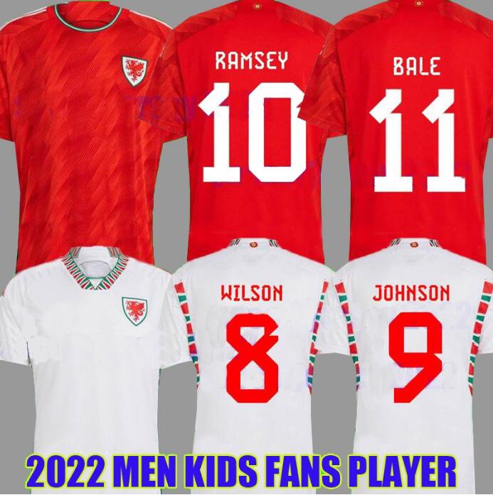 2022 Wales Soccer Jerseys tee BALE WILSON ALLEN RAMSEY Mens 22 23 world National Team cup Rodon VOKES Home Football Shirt Short Sleeve Adult Uniforms fans player, 2022 away kids
2022 Wales Soccer Jerseys tee BALE WILSON ALLEN RAMSEY Mens 22 23 world National Team cup Rodon VOKES Home Football Shirt Short Sleeve Adult Uniforms fans player, 2022 away kids