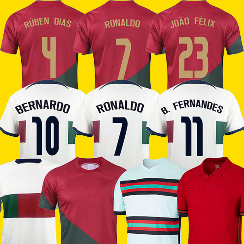Super Quality Ronaldoes World Cup Tees Soccer Jersey Bernardo Bruno Fernandes Camiseta Portuguese Diogo J. Danilo Portuguesa 2023 Kids Felix Maillot Football Shirt, Away
Super Quality Ronaldoes World Cup Tees Soccer Jersey Bernardo Bruno Fernandes Camiseta Portuguese Diogo J. Danilo Portuguesa 2023 Kids Felix Maillot Football Shirt, Away