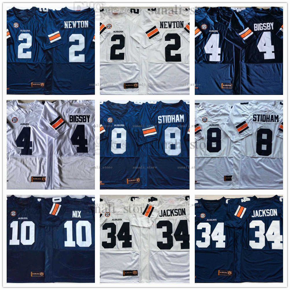 AuburnTigers NCAA College 4 Tank Bigsby Jerseys 10 Bo Nix 34 Bo Jackson 8 Jarrett Stidham 2 Cam Newton Men Football University Away Navy Blue Team White All Stitched
AuburnTigers NCAA College 4 Tank Bigsby Jerseys 10 Bo Nix 34 Bo Jackson 8 Jarrett Stidham 2 Cam Newton Men Football University Away Navy Blue Team White All Stitched
