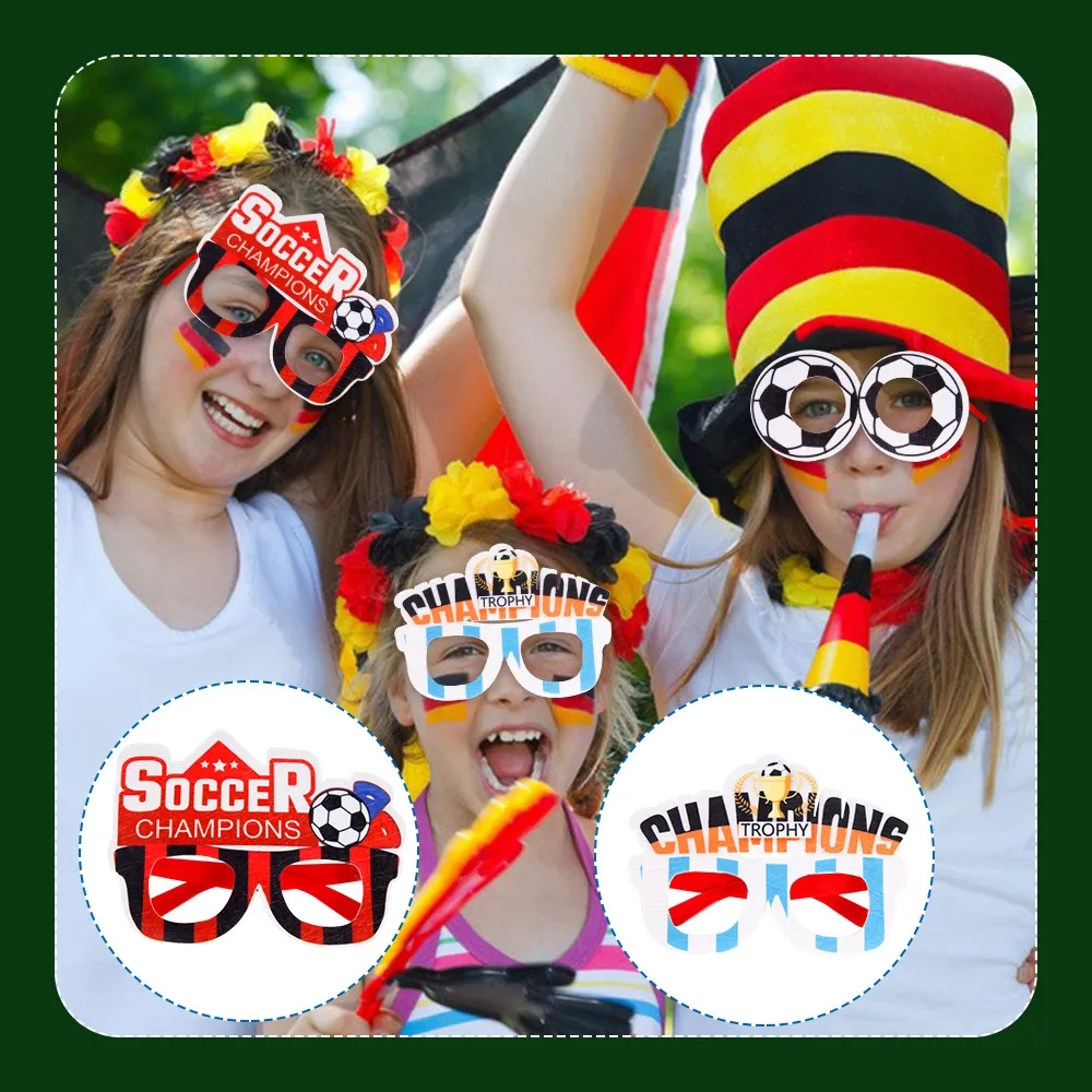 Sunglasses Glasses Decoration SJB Po Props Football Fans Supplies Party glasses