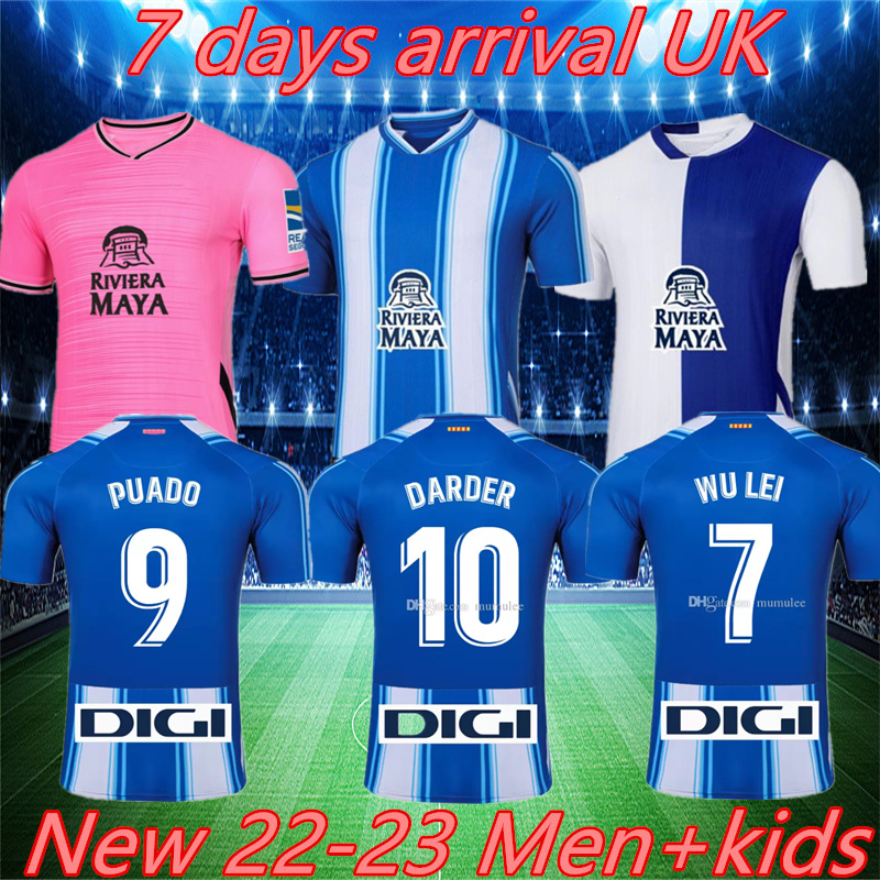 top 22 23 RCD Espanyol Mens Soccer Jerseys PEDROSA WU LEI PUADO S. DARDER R.D.T DIMATA Home Away 3rd Football Shirts Short Sleeve Uniforms, Pink
top 22 23 RCD Espanyol Mens Soccer Jerseys PEDROSA WU LEI PUADO S. DARDER R.D.T DIMATA Home Away 3rd Football Shirts Short Sleeve Uniforms, Pink