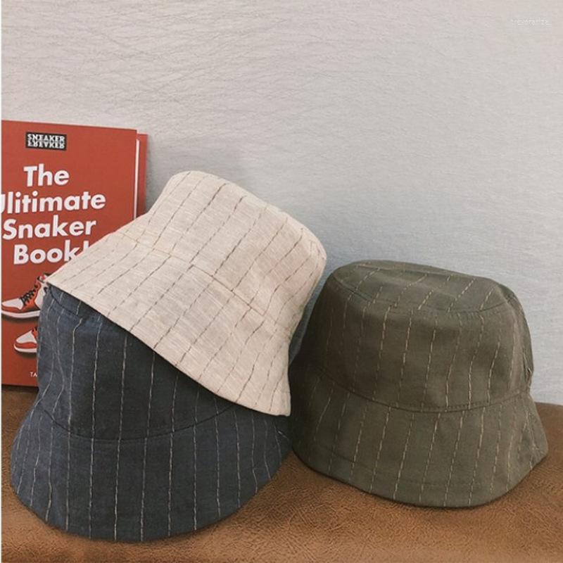 Berets Women Harajuku Bucket Hat Fishing Outdoor Cap Hats Sunscreen Stripe Fisherman Panama Lady, Blue
Berets Women Harajuku Bucket Hat Fishing Outdoor Cap Hats Sunscreen Stripe Fisherman Panama Lady, Blue
