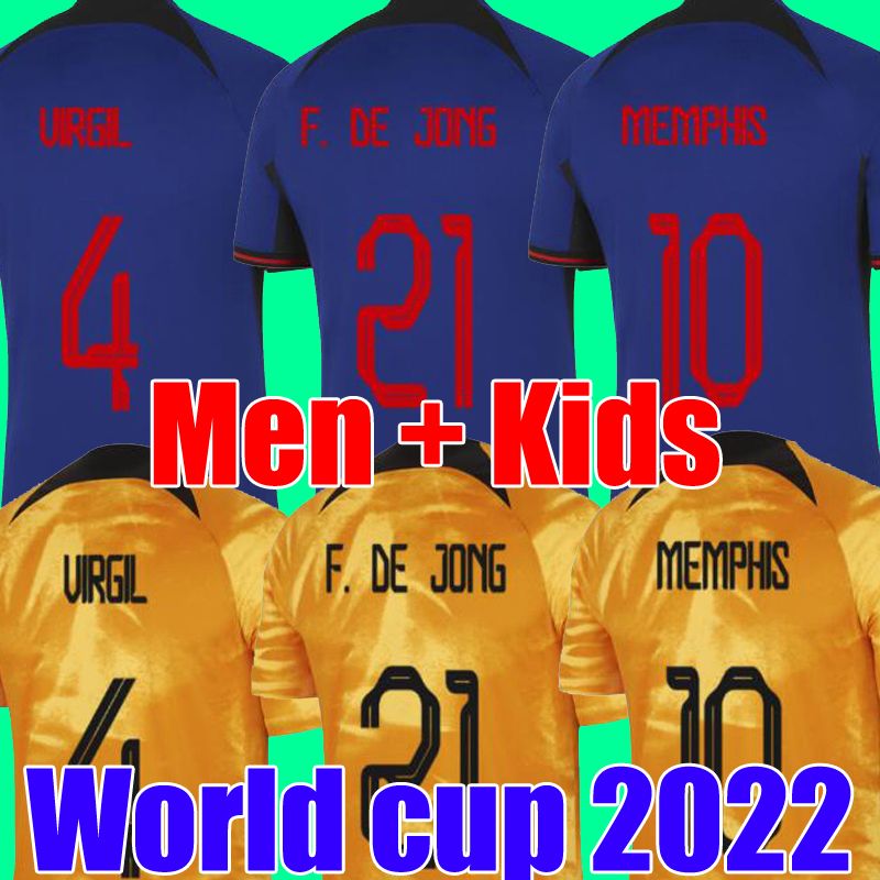 Netherlands MEMPHIS soccer jersey 2022 DE JONG Holland DE LIGT WIJNALDUM VAN DIJK 222 23 football shirt Adult men kids kit DUMFRIES OZ19
Netherlands MEMPHIS soccer jersey 2022 DE JONG Holland DE LIGT WIJNALDUM VAN DIJK 222 23 football shirt Adult men kids kit DUMFRIES OZ19