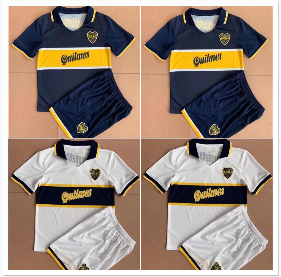 96 97 Boca Juniors Retro Soccer Jerseys adult Kid Kit Maradona CANIGGIA ROMAN Home Blue Away White Vintage Jersey For Child
96 97 Boca Juniors Retro Soccer Jerseys adult Kid Kit Maradona CANIGGIA ROMAN Home Blue Away White Vintage Jersey For Child