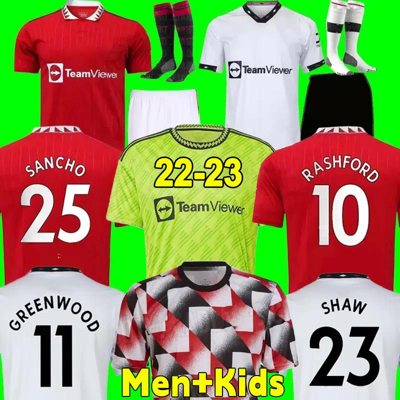 SANCHO 22 23 season Soccer jersey Antony Martinez RASHFORD Casemiro Eriksen fans player MANS UTDs MARTIAL B. FERNANDES MANCHESTERS Men football kids kit set uniforms, 22/23 men away + patch
SANCHO 22 23 season Soccer jersey Antony Martinez RASHFORD Casemiro Eriksen fans player MANS UTDs MARTIAL B. FERNANDES MANCHESTERS Men football kids kit set uniforms, 22/23 men away + patch