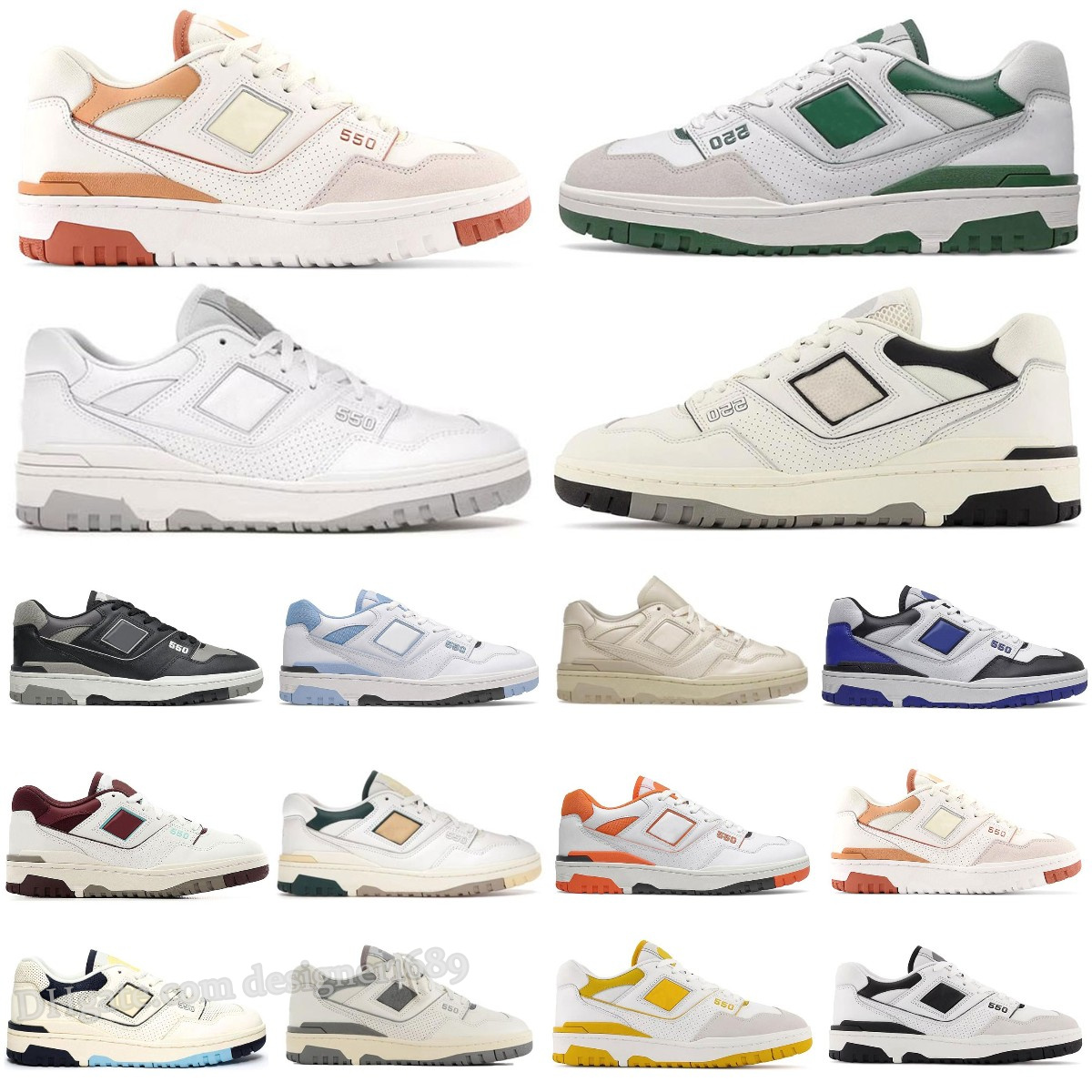 Basketball Shoes 550 Cyan Trainers Sports Sneakers White Green Grey Cream Black Blue Navy Purple Rich Paul Designer New Bb550 B550 for Mens Women, Box
Basketball Shoes 550 Cyan Trainers Sports Sneakers White Green Grey Cream Black Blue Navy Purple Rich Paul Designer New Bb550 B550 for Mens Women, Box