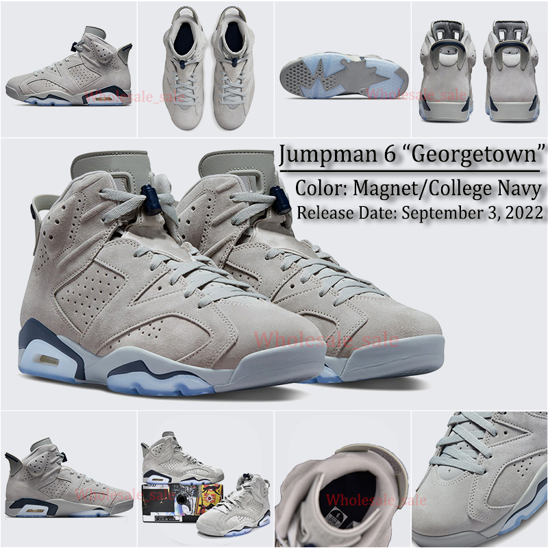 Georgetown Jumpman 6 University Blue Basketball Shoes 6s Washed Denim Metallic Silver UNC Mens Sports Trainers Sneakers Size 7-13, Unc 40-47
Georgetown Jumpman 6 University Blue Basketball Shoes 6s Washed Denim Metallic Silver UNC Mens Sports Trainers Sneakers Size 7-13, Unc 40-47