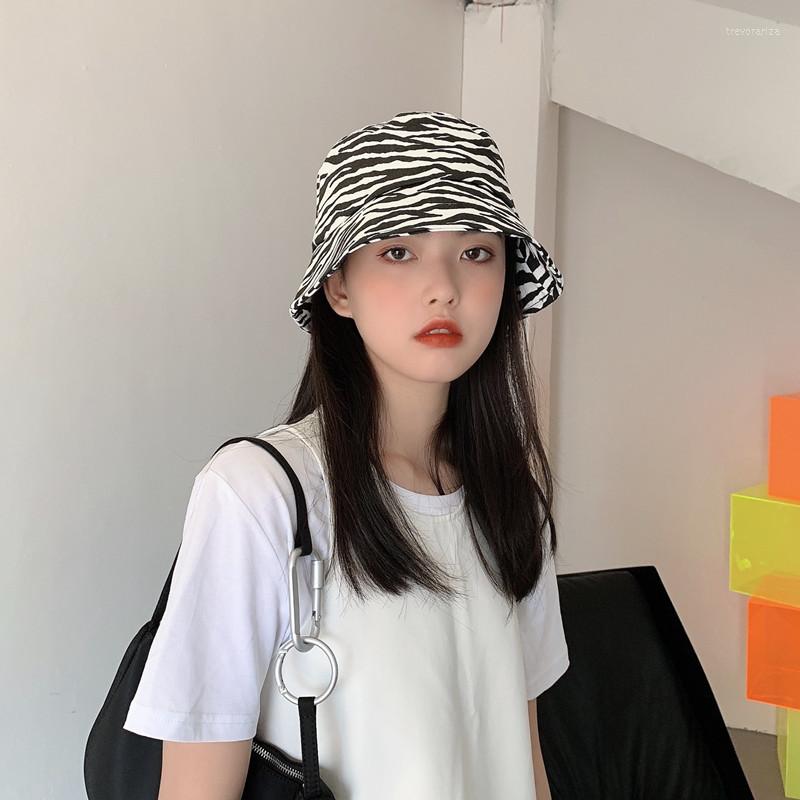 Berets 2022 Zebra Striped Print Bucket Hat Autumn Winter Fisherman Hip Hop Outdoor Travel Sun Cap For Women Female Gift, Black
Berets 2022 Zebra Striped Print Bucket Hat Autumn Winter Fisherman Hip Hop Outdoor Travel Sun Cap For Women Female Gift, Black