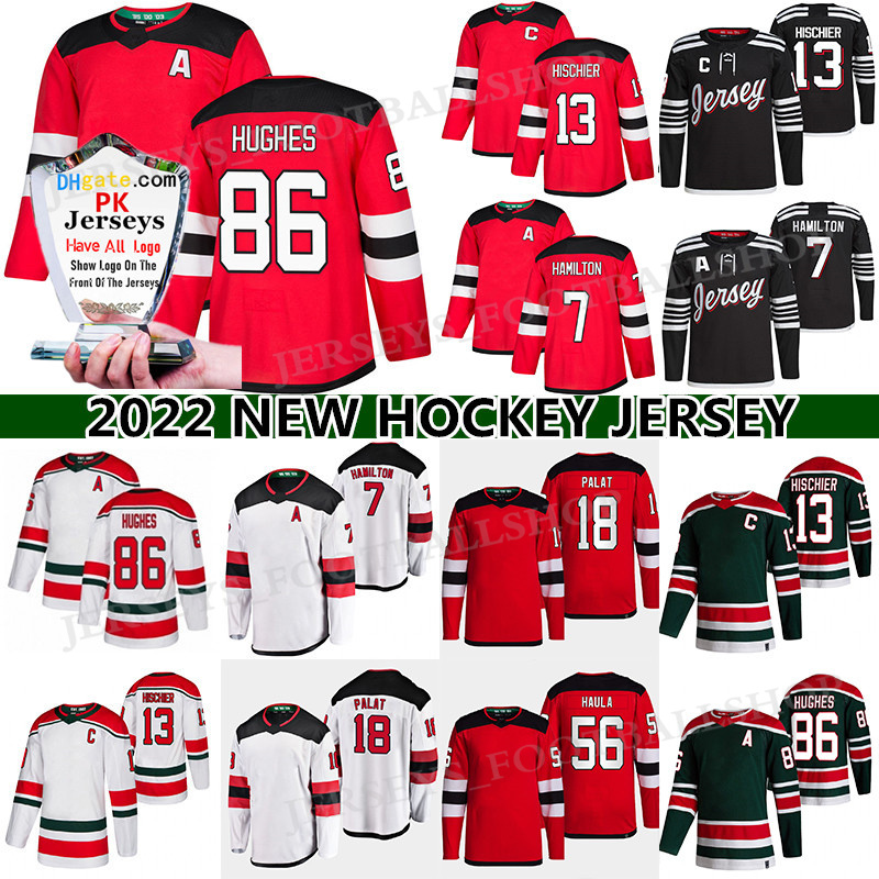 86 Jack Hughes Jersey 13 Nico Hischier 18 Ondrej Palat 30 Martin Brodeur 91 Dawson Mercer 56 Erik Haula 7 Dougie Hamilton hockey jerseys, Red men
86 Jack Hughes Jersey 13 Nico Hischier 18 Ondrej Palat 30 Martin Brodeur 91 Dawson Mercer 56 Erik Haula 7 Dougie Hamilton hockey jerseys, Red men