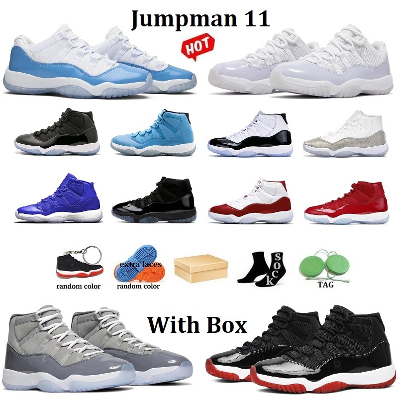 Jumpman 11 Basketball Shoes 11s Men Sneakers for Women With Box Designers Cap and Gown High Concord Platinum Tint Barons Legend Blue Anniversary Running Trainers
Jumpman 11 Basketball Shoes 11s Men Sneakers for Women With Box Designers Cap and Gown High Concord Platinum Tint Barons Legend Blue Anniversary Running Trainers