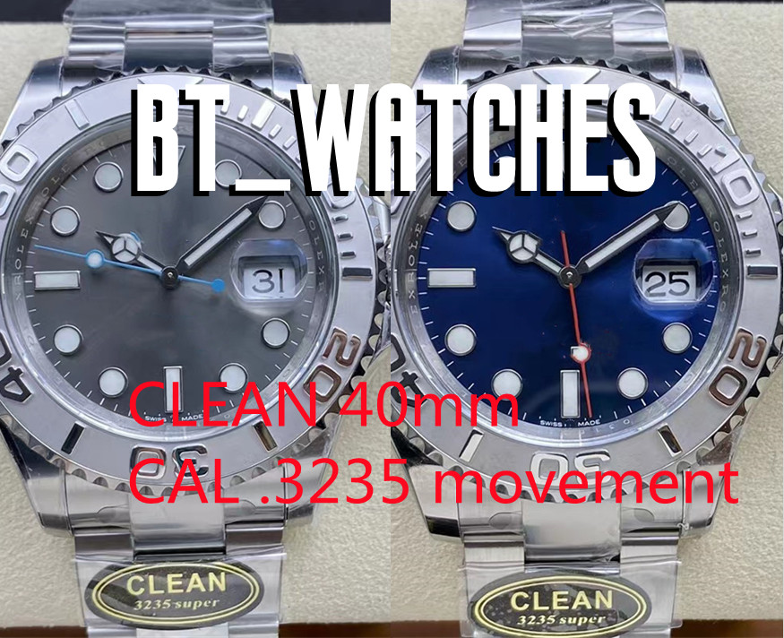 CLEAN factory watches Yacht watch 126622 designer mens luxury 3235 Fully automatic mechanical movement waterproof 100 meters Sapphire mirror 40mm, Tool 
CLEAN factory watches Yacht watch 126622 designer mens luxury 3235 Fully automatic mechanical movement waterproof 100 meters Sapphire mirror 40mm, Tool