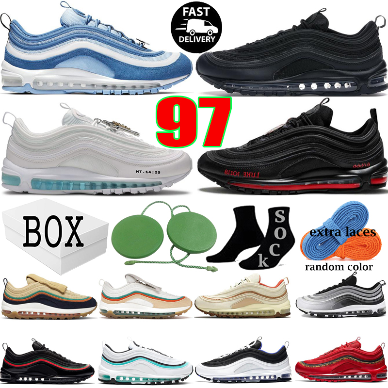 running shoes airmax 97 97s Hommes air Femmes max Chaussures De Course Triple Noir Blanc Reflective Bred Game Royal Baskets De Sport with box, 36-45 metallic gold
running shoes airmax 97 97s Hommes air Femmes max Chaussures De Course Triple Noir Blanc Reflective Bred Game Royal Baskets De Sport with box, 36-45 metallic gold