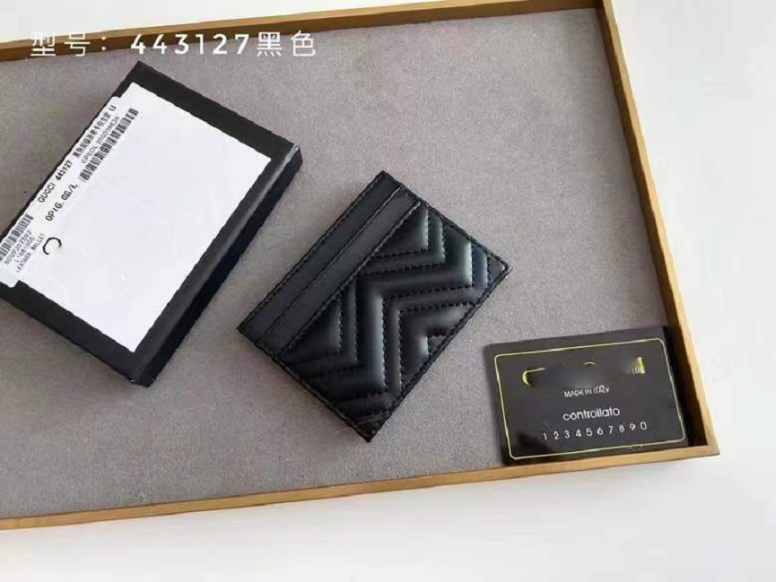 2022woc luxurys designers wallets Woman Fashion Clutch purses Chain wallet Card Holder Purse With Box Dust Bag