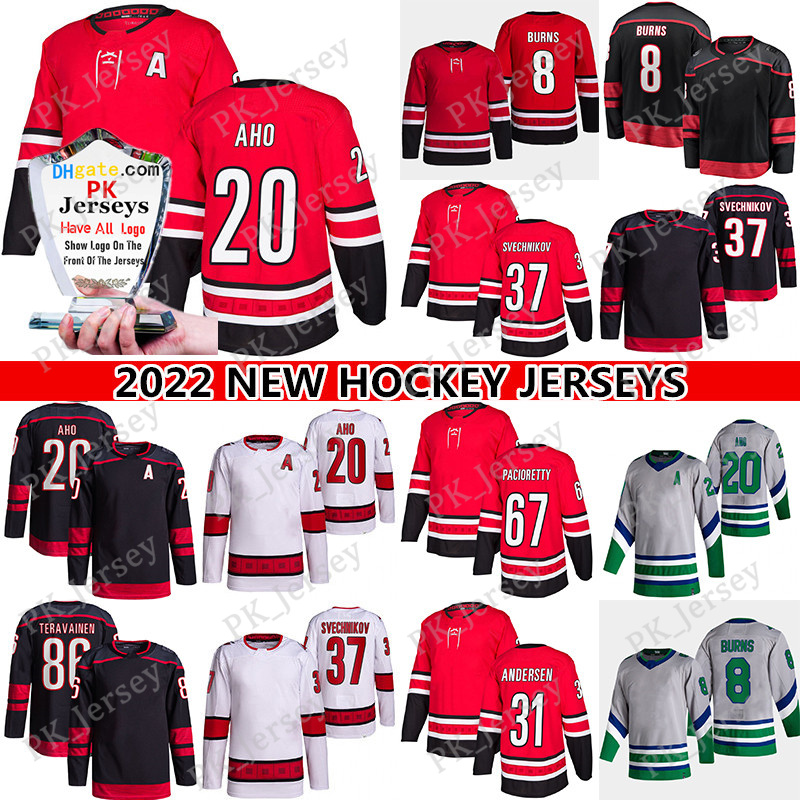 20 Sebastian Aho hockey jersey 8 Brent Burns 67 Max Pacioretty 26 Paul Stastny 86 Teuvo Teravainen 31 Frederik Andersen 37 Andrei Svechnikov jerseys, Red
20 Sebastian Aho hockey jersey 8 Brent Burns 67 Max Pacioretty 26 Paul Stastny 86 Teuvo Teravainen 31 Frederik Andersen 37 Andrei Svechnikov jerseys, Red