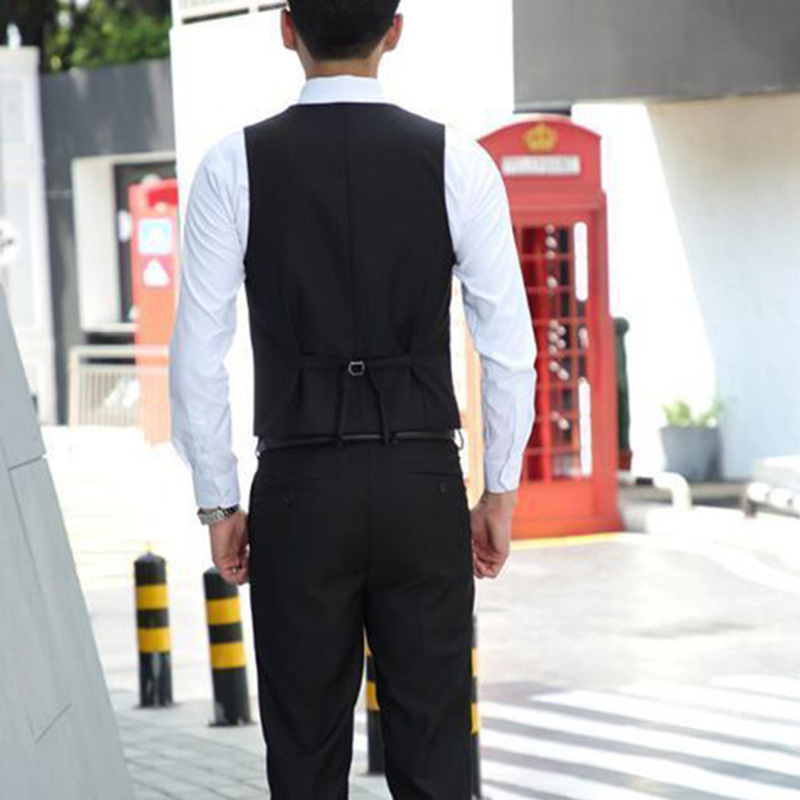 Men's Suits Blazers Suit Vest Men Slim Fit Sleeveless Vest Waistcoat Mens Formal Business Wedding Dress Vests Chaleco Hombre 220919