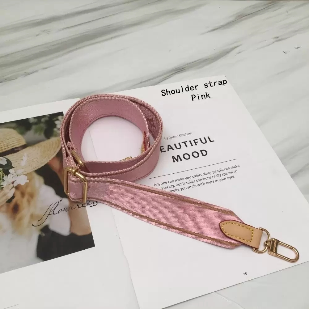2022 Bag Parts Wholesale 6 color 3 sets of women MESSENGER BAGS canvas handbag shoulder strap