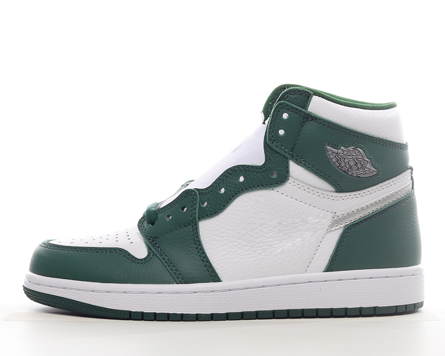 Jumpman 1 High OG Gorge Green Basketball Shoes White-Metallic Silver Outdoor Trainers Sports Sneaker With Box, #1
Jumpman 1 High OG Gorge Green Basketball Shoes White-Metallic Silver Outdoor Trainers Sports Sneaker With Box, #1