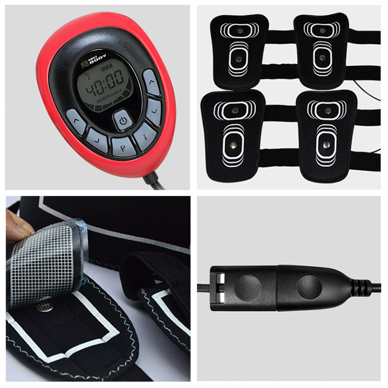 Leg Massagers Electric Thigh Muscle Stimulation Massage Fitness Belt Passive Gymnastics Slimming Massager Shockwave Therapy Machine 220916