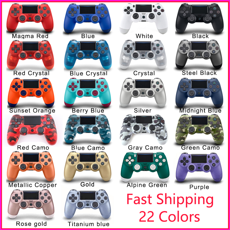 Bluetooth Wireless Controller For PS4 Vibration Joystick Gamepad Game Handle Controllers For Play Station With Logo Retail Box
Bluetooth Wireless Controller For PS4 Vibration Joystick Gamepad Game Handle Controllers For Play Station With Logo Retail Box