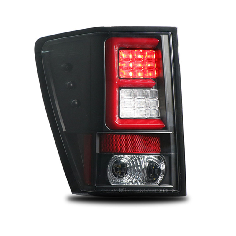 Car Lights for Jeep Grand Cherokee LED Tail Light 2005-2010 Rear Stop Lamp Upgrade LED Turn Signal Taillights