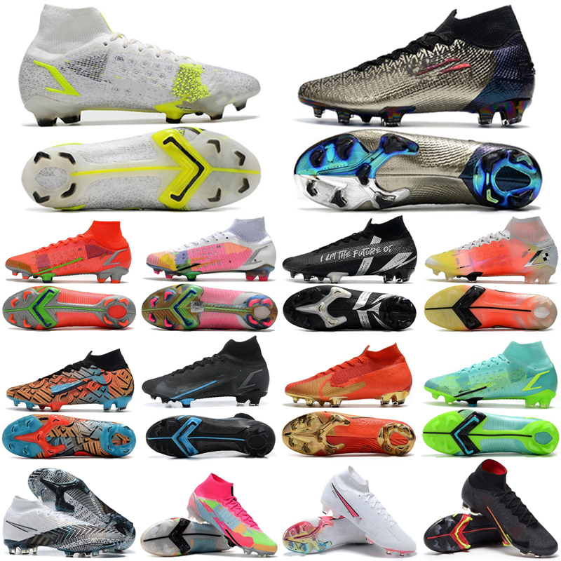 2022 Fashion Mercurial Superfly 7 Elite SE FG soccer football Shoes khaki electro green safari mexico city chosen triple black mens designer, Color 11
2022 Fashion Mercurial Superfly 7 Elite SE FG soccer football Shoes khaki electro green safari mexico city chosen triple black mens designer, Color 11
