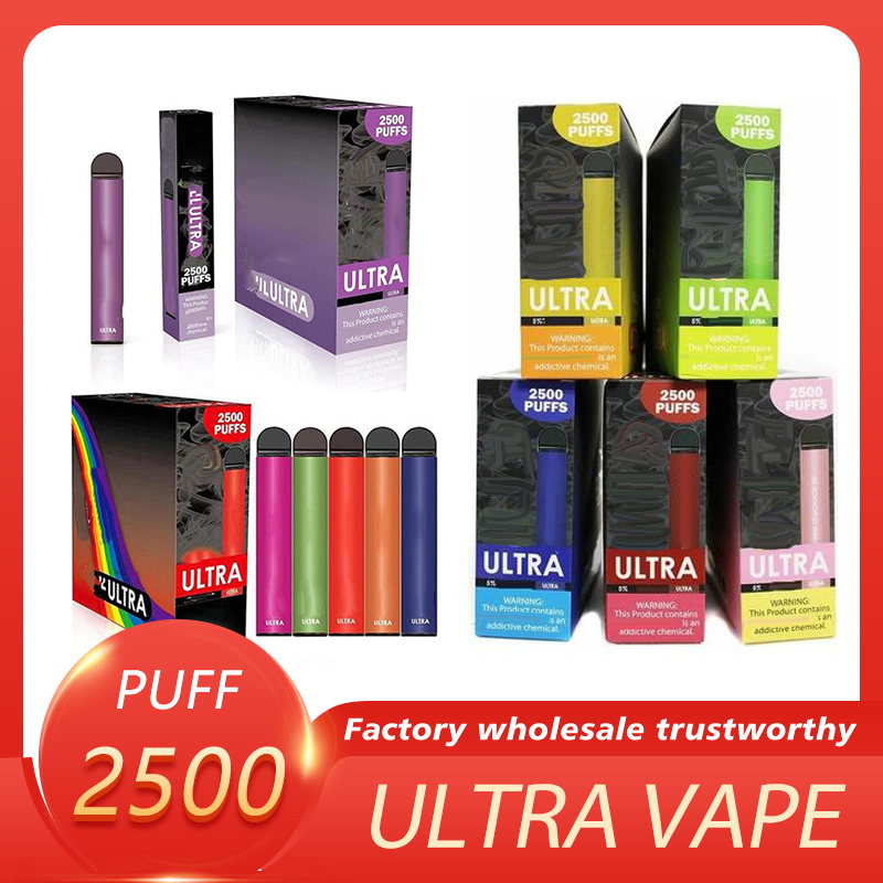 Ultra 2500 Puffs Disposable cigarette Vape Device 850mah Battery 8ml Cartridge Starter Kit Vs Infinity Fumed
Ultra 2500 Puffs Disposable cigarette Vape Device 850mah Battery 8ml Cartridge Starter Kit Vs Infinity Fumed