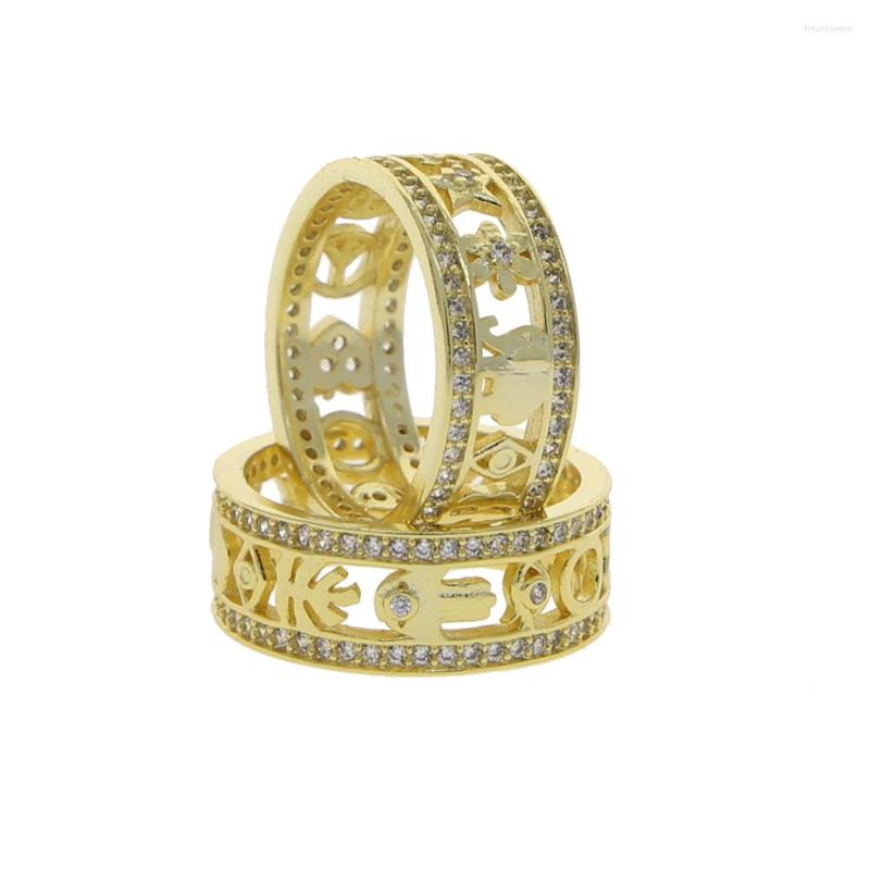 Cluster Rings Gold Color Women Finger Ring Lucky Lovely Charm Micro Pave CZ Line Fashion Eternity For
Cluster Rings Gold Color Women Finger Ring Lucky Lovely Charm Micro Pave CZ Line Fashion Eternity For