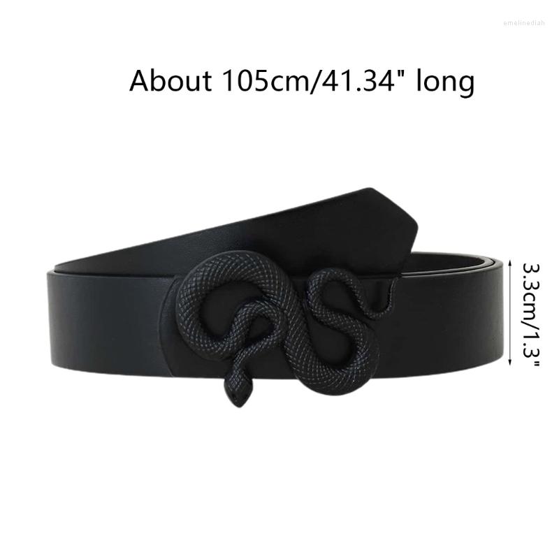Belts Women Fashion Snake Buckle Waist Strap Black Color Belt All-match Coat Dress Ladies Thin Harajuku Formal Waistband
Belts Women Fashion Snake Buckle Waist Strap Black Color Belt All-match Coat Dress Ladies Thin Harajuku Formal Waistband