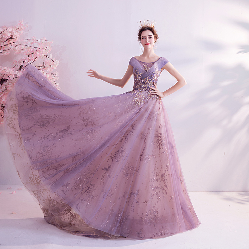 New Purple evening Dresses Tulle Pearls Off The Shoulder A Line crystal Evening Dress Floor Length Formal prom Gowns, Light purple
New Purple evening Dresses Tulle Pearls Off The Shoulder A Line crystal Evening Dress Floor Length Formal prom Gowns, Light purple