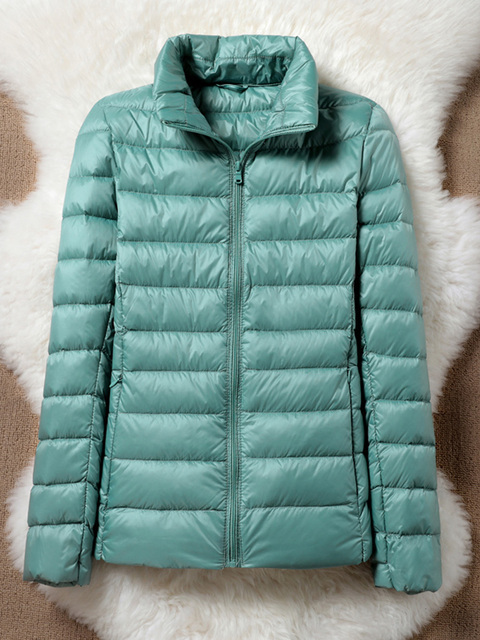 Women's Down Parkas Jacket Women Coat Autumn Winter Spring Jackets for Warm Quilted Parka Ladies and Light Female Ultralight Hooded 220919