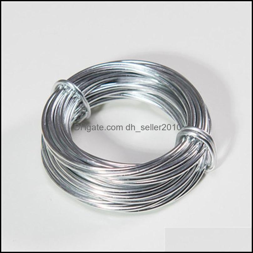 Other 1Mm/1.5Mm/2Mm/2.5Mm Aluminum Wire Jewelry Findings For Making Diy Craft Sier Gold Plated Beading 104 D3 Drop Delivery 2021 Compo Dheij