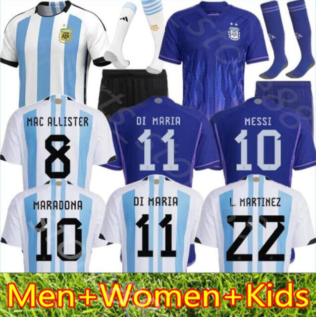 2022 2023 Argentina soccer Jersey ROMERO DYBALA Fans player version AGUERO Maradona football shirt 22 23 Men Kids sets uniform with socks di maria camiseta de futbol, 22 23 home
2022 2023 Argentina soccer Jersey ROMERO DYBALA Fans player version AGUERO Maradona football shirt 22 23 Men Kids sets uniform with socks di maria camiseta de futbol, 22 23 home
