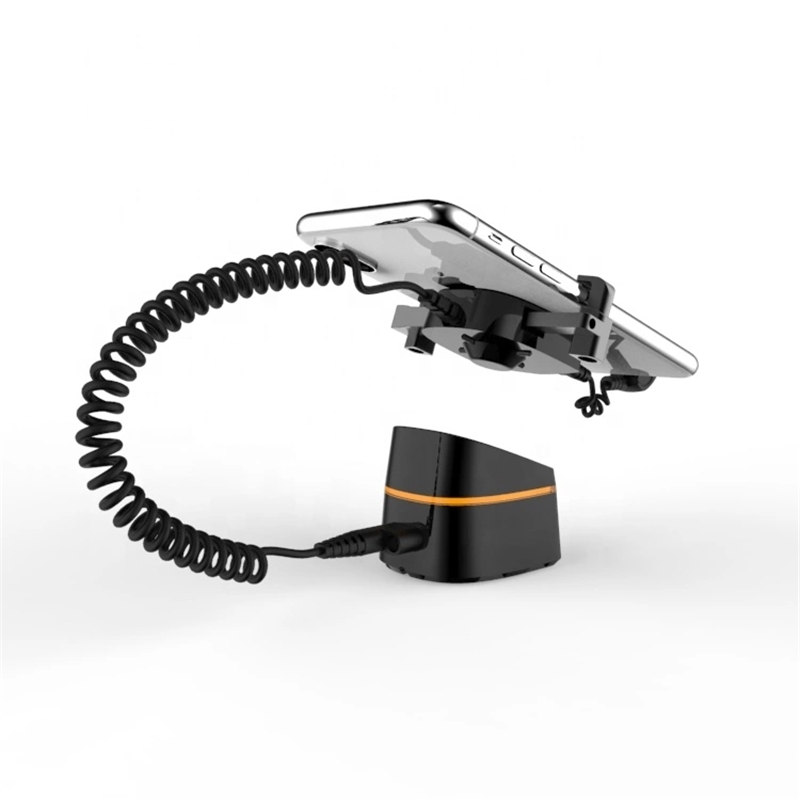 6PCS Mobile Phone Security Display Stand Burglar Alarm System Wireless Bluetooth Remote Smart Phone Safe Anti-Theft Holder With Clamp